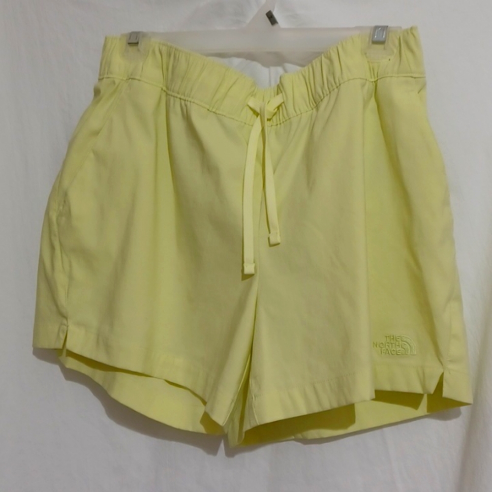 The North Face Women's Draw String Shorts Pale Banana Yellow LG
